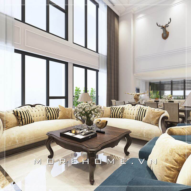 Tham khảo mẫu sofa gỗ óc chó sang trọng và cuốn hút được khách hàng ưa chuộng nhất